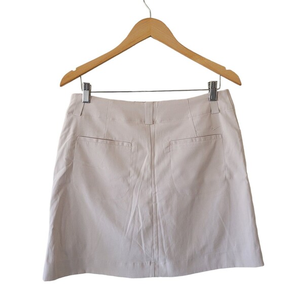 Nike Golf Dri Fit Medium Skirt‎ Skort Khaki Two Button  Size 10 - Picture 5 of 6